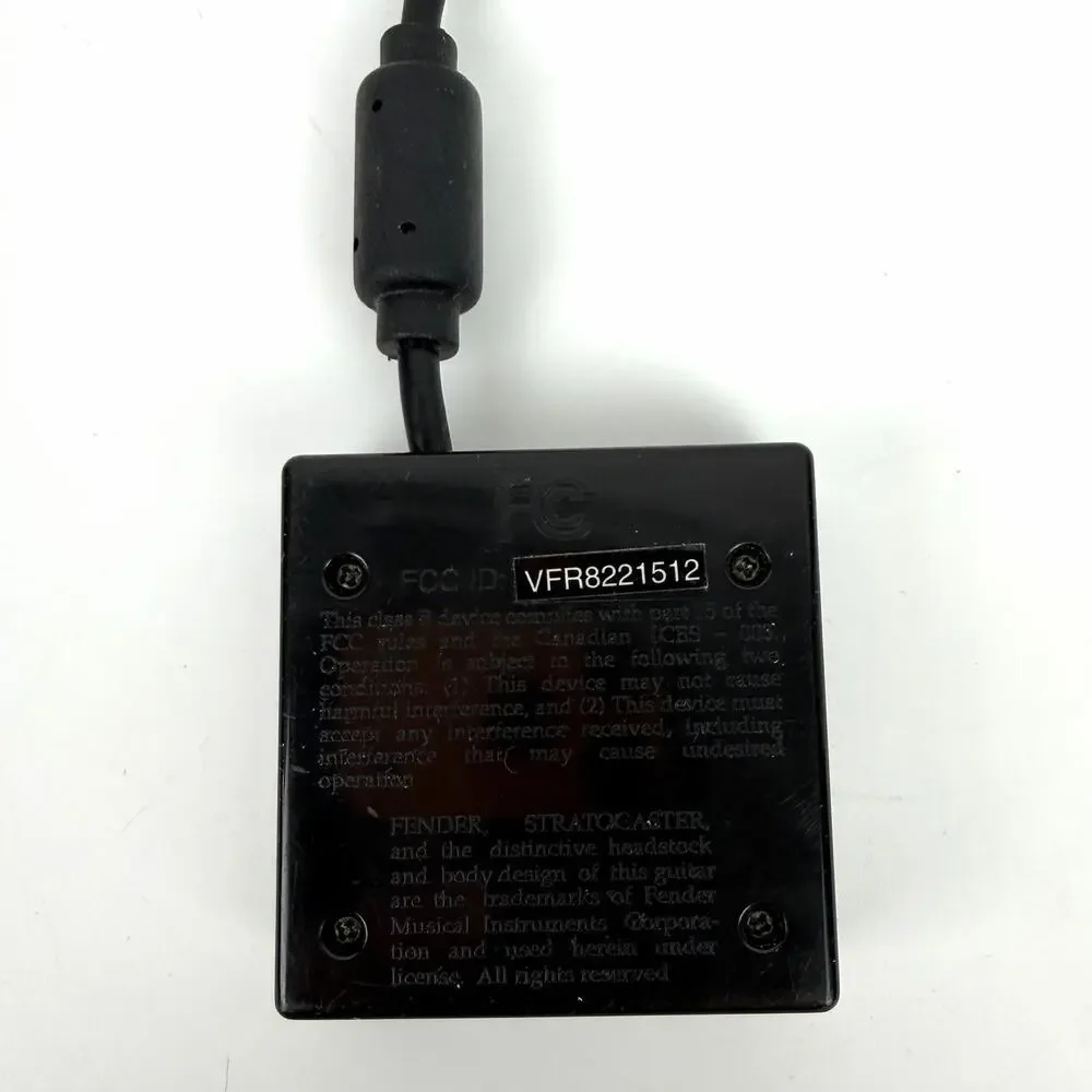 Rock Band USB Wireless Dongle Guitar Hero VFR8221512 PS2 PS3 Fender Stratocaster